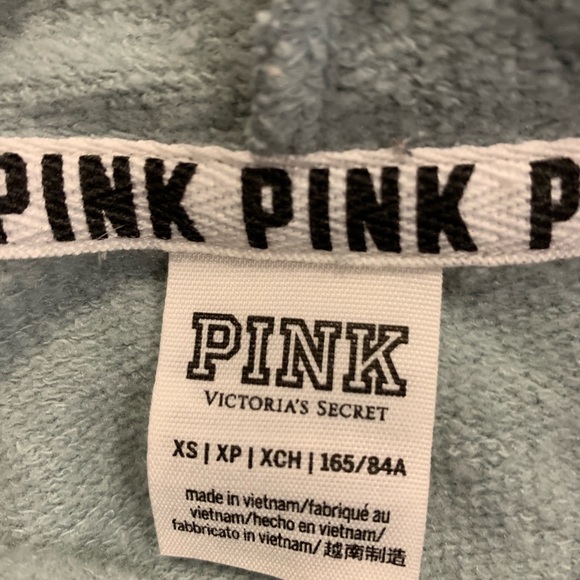 Like New Pink Victoria’s Secret Hooded Sweatshirt - Picture 7 of 7